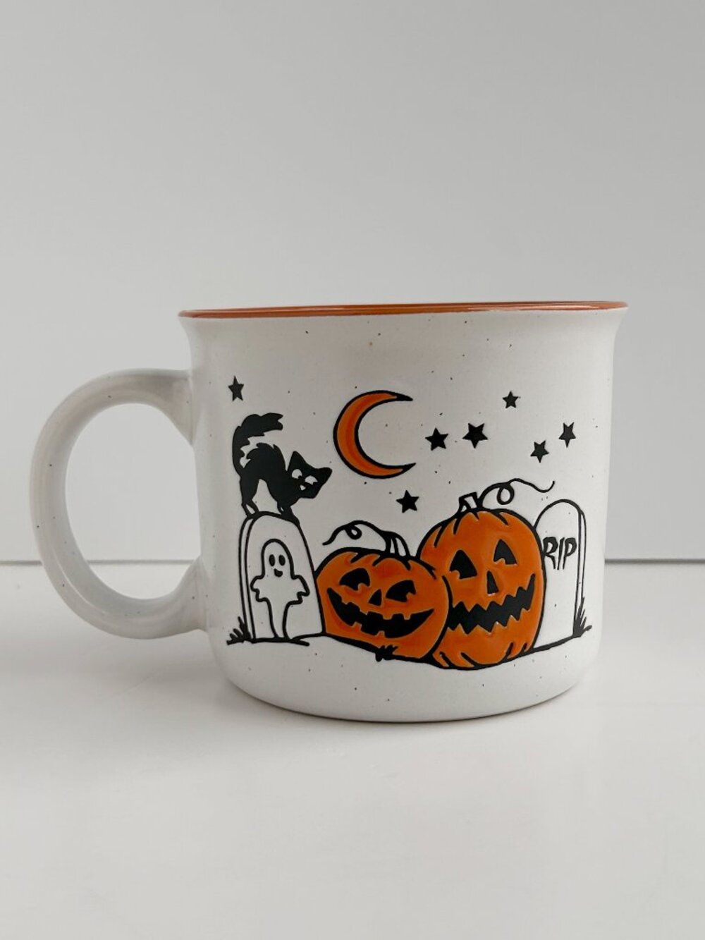 Cobwebs & Cauldrons Vintage Inspired Halloween Mug NWT